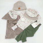 Atelier MiaMia - Hoodie Sweater Acorns Baby Child from 44-122 short or long-sleeved Designer Limited !!