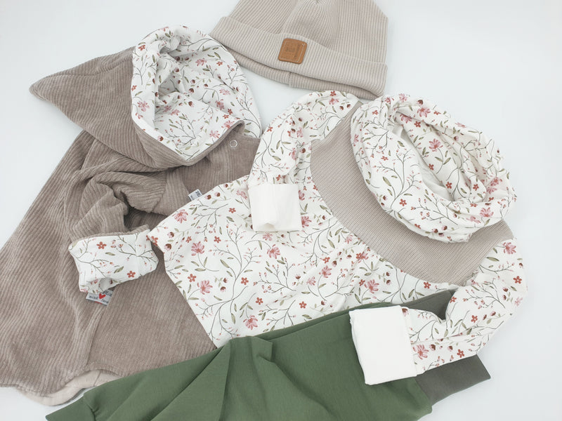 Baby und Kinder Leggins olive Größe 50-116 von Atelier MiaMia