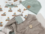 Atelier MiaMia - Hoodie Sweater Acorns Baby Child from 44-122 short or long-sleeved Designer Limited !!