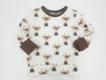 Atelier MiaMia - Hoodie Sweater Acorns Baby Child from 44-122 short or long-sleeved Designer Limited !!