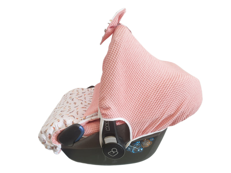 Maxi Cosi Babyschalenbezug, Ersatzbezug oder Spannbezug aprico Federn von Atelier MiaMia