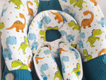 Maxi Cosi Babyschalenbezug, Ersatzbezug oder Spannbezug Dinos von Atelier MiaMia