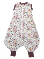 Atelier MiaMia *Mutzelpumper* sacco nanna con piedini, mis. 50-104 fiori 2