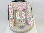 Babyschalen Bezug Cybex Q Vögelchen Traube CBQ1 von Atelier MiaMia