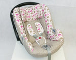 Babyschalen Bezug Cybex Q Vögelchen Traube CBQ1 von Atelier MiaMia