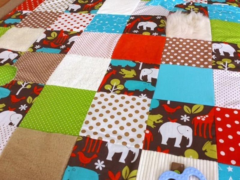 Adventure blanket CVI blanket, jungle animals, ED17