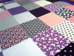 Experience blanket CVI blanket, dark purple, butterflies, ED19