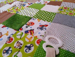 Adventure blanket CVI blanket, cheeky little animals, ED23