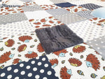 Adventure Blanket CVI Blanket // 88 little hedgehogs