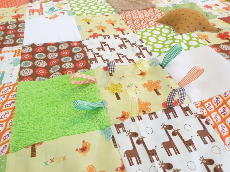 Adventure Blanket CVI Blanket // 91 giraffes