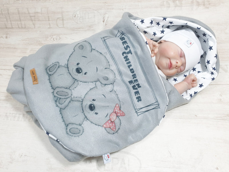 Wrap-around blanket // little bears 29