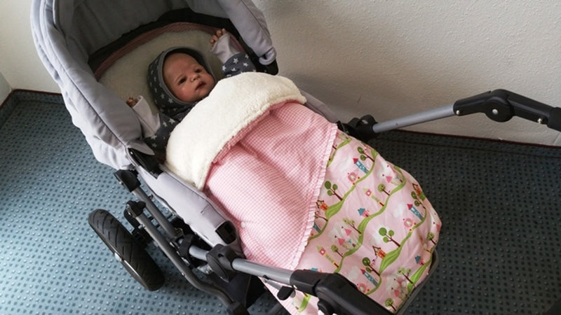 Winter footmuff stroller 10