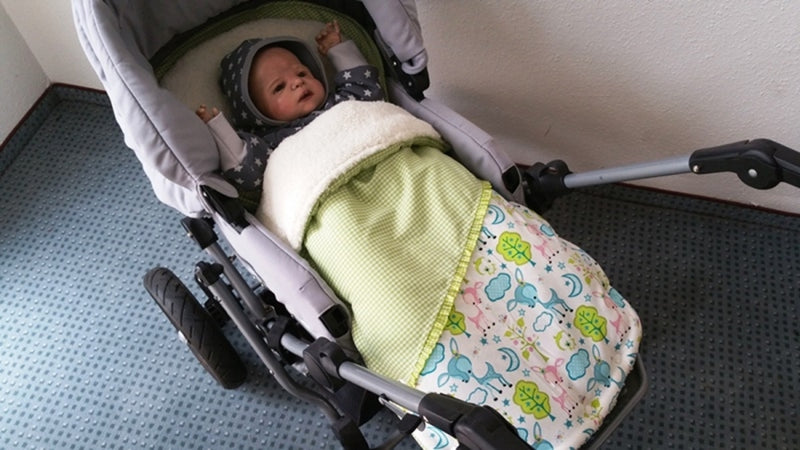 Winter footmuff stroller 3