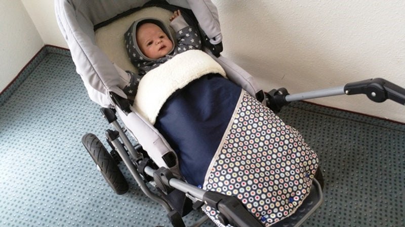 Winter footmuff stroller 5