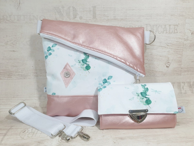 Handbag // 14 rose eucalyptus