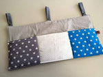 Letto Utensilo grigio/turchese/blu