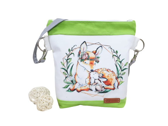 Kindergartentasche, Kindertasche Reh von Atelier MiaMia