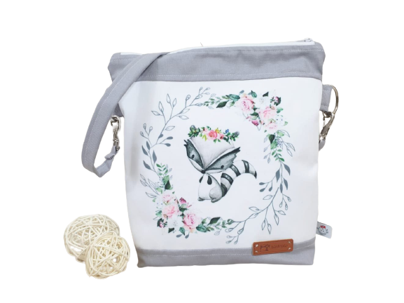 Kindergartentasche, Kindertasche Waschbär von Atelier MiaMia