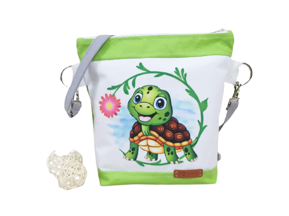 Kindergartentasche, Kindertasche Schildkröte von Atelier MiaMia