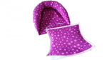 Kopfstütze lila, rosa Sterne oder Kopfstütze mit Sitzverkleinerung 49 von Atelier MiaMia