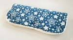 Stroller muff blue stars 2