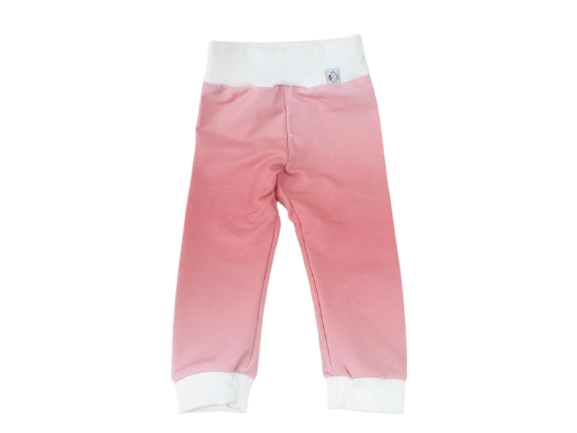 Baby und Kinder Leggins Farbverlauf Apriko Größe 50-116 von Atelier MiaMia