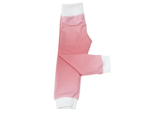 Baby und Kinder Leggins Farbverlauf Apriko Größe 50-116 von Atelier MiaMia