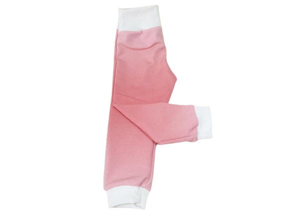 Atelier MiaMia leggings per neonati e bambini sfumato albicocca taglia 50-116