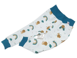 Atelier MiaMia leggings per neonati e bambini leone arcobaleno taglia 50-116