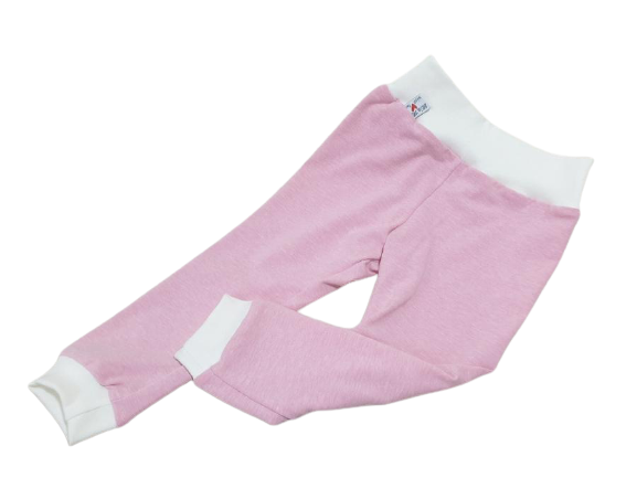 Baby und Kinder Leggins Rosa Größe 50-116 von Atelier MiaMia