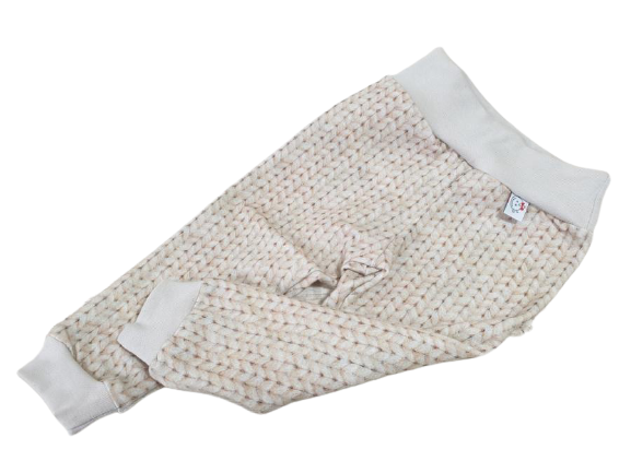 Baby und Kinder Leggins Zopfmuster Größe 50-116 von Atelier MiaMia