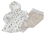 Atelier MiaMia leggings per neonati e bambini in maglia a trecce taglia 50-116