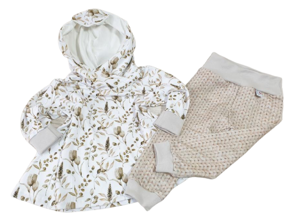 Baby und Kinder Leggins Zopfmuster Größe 50-116 von Atelier MiaMia