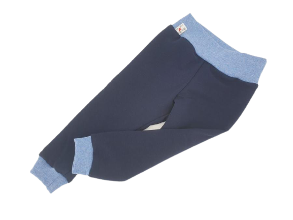 Atelier MiaMia leggings per neonati e bambini blu taglia 50-116