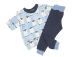 Atelier MiaMia leggings per neonati e bambini blu taglia 50-116