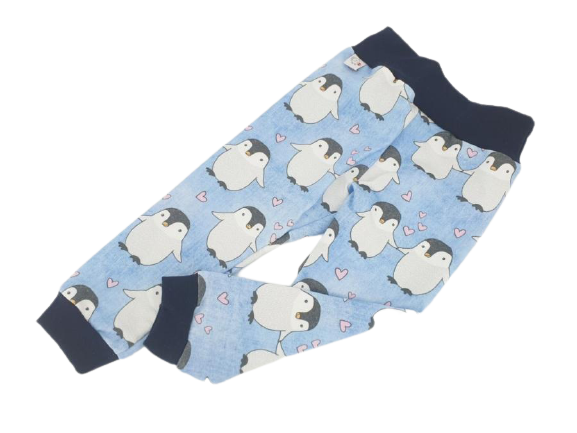 Baby und Kinder Leggins Pinguine Größe 50-116 von Atelier MiaMia