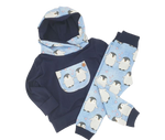 Baby und Kinder Leggins Pinguine Größe 50-116 von Atelier MiaMia