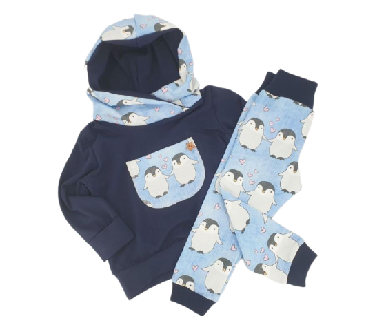 Baby und Kinder Leggins Pinguine Größe 50-116 von Atelier MiaMia