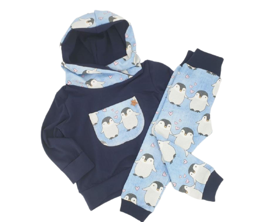 Atelier MiaMia leggings per neonati e bambini pinguini taglia 50-116