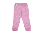 Atelier MiaMia leggings per neonati e bambini rosa antico pois taglia 50-116