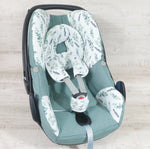 MaxiCosi Bezug // 108 Eukalyptus petrol von Atelier MiaMia