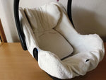 Römer baby safe, white, fluffy, Römer 25