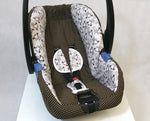 Recaro Privia cover, brown monkey