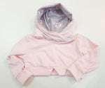Atelier MiaMia - abito con cappuccio e felpa 2 parti taglia 56-140 coniglio love &amp; felpa rosa 9