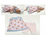 Atelier MiaMia - summer dress baby child size 45-104 designer limited little elf som1