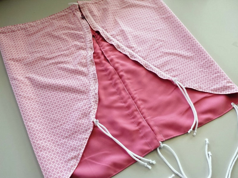 Sonnensegel Twister, rosa/ kein Umhängen mehr 19 von Atelier MiaMia
