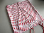 Awning Twister, white, red dots/ no more hanging 24