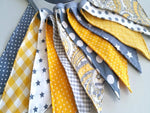 Atelier MiaMia pennant chain motif fabrics no. 2